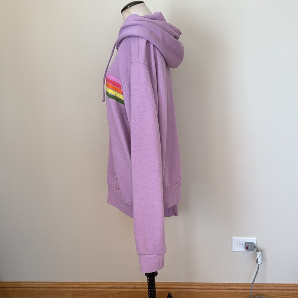 Aviator Nation striped zip up - Picture 4 of 6